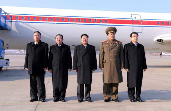 17일 러시아를 방문한 북한 최룡해 노동당 비서 일행.