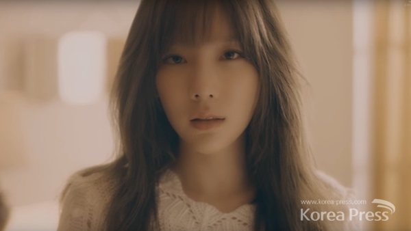 사진자료: 소녀시대 태연 11:11 뮤직비디오화면 캡쳐