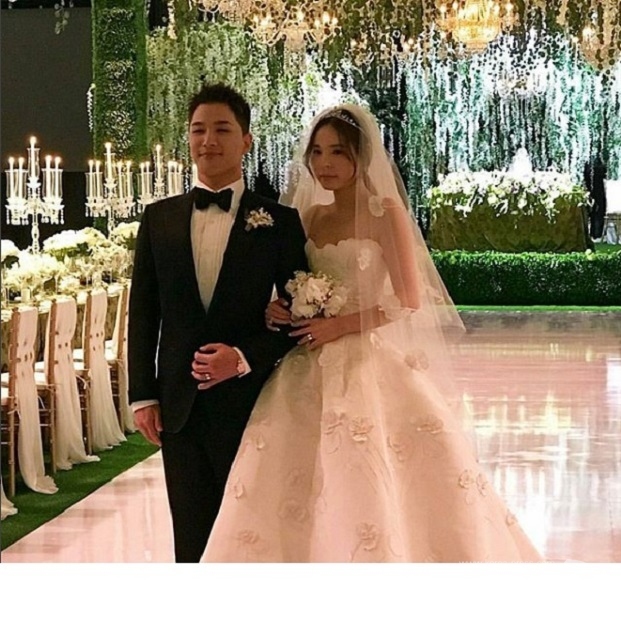 태양 민효린, 아름다운 화보에 결혼식 사진도 한 폭의 그림. 사진출처: x.x.xgdbigbang_vip 인스타그램