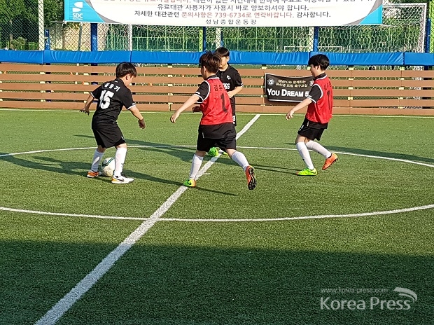 성남FC ‘유드림(YOU DREAM) 5.5 초등 축구교실’ 운영